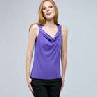 Drape Neck Tank with Buckles., , small
